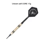 Sada soft šípok Unicorn CORE 17g, brass