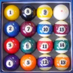 Biliardové gule SUPER ARAMITH POOL sada 57,2 mm