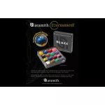 Biliardové guľe Aramith Tournament "Duramith" Pro Cup TV Black 57,2mm