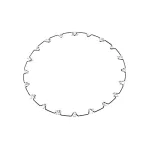 Číselník Unicorn na sisalové terče