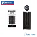 Šípky Unicorn steel CORE PLUS 22g, black brass