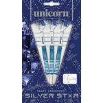 Sada steel šípok Unicorn Gary Anderson Blue Silverstar 23g, 80% wolfram