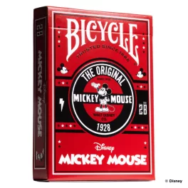 Hracie karty Bicycle Disney Classic Mickey Mouse, červené