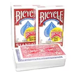 Kúzelnícke karty Bicycle Short Decks červené