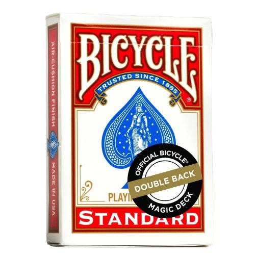 Kúzelnícke karty Bicycle Double Back červená/červená
