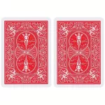 Kúzelnícke karty Bicycle Double Back červená/červená
