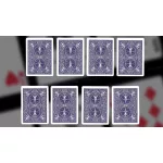 Kúzelnícke karty Bicycle Double Back modrá/modrá