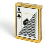 Karty COPAG GOLD RANGE 100% plastové, čierne