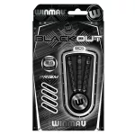 Šípky steel Winmau BLACK OUT 26g, 90% wolfram
