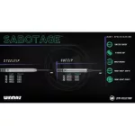 Šípky Winmau steel SABOTAGE 20g, 90% wolfram