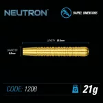 Šípky Winmau steel NEUTRON 21g, brass