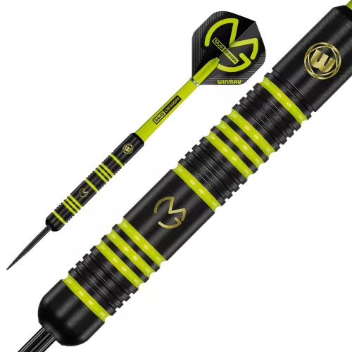 Šípky steel Winmau MvG Ambition 24g, BRASS