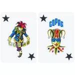 Karty na poker 100% plast, WSOP, Jumbo index, červeno-čierny duo pack