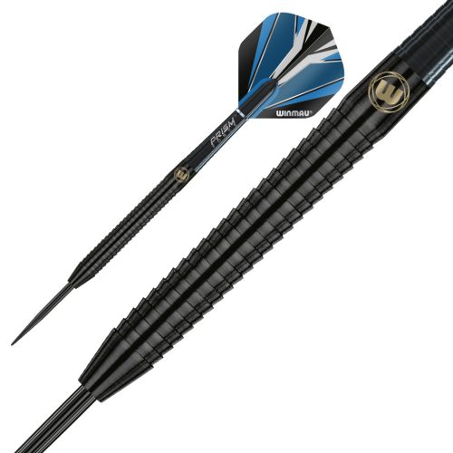 Šípky Winmau steel Sabotage Black 22g, 90% wolfram