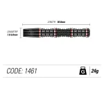 Šípky Winmau steel Mervyn King 24g, special edition, 90% wolfram