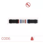 Sada šípok Winmau steel Thibault Tricole 23g, 90% wolfram