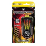 Sada steel šípok Winmau Firestorm Flame Tapered 23g, 90% wolfram