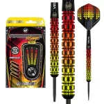Sada steel šípok Winmau Firestorm Flame Parallel  22g, 90% wolfram