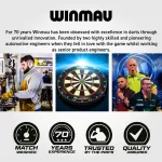 Šípky steel Winmau Mike Maloney Signature Series 1, 22g – 90% wolfram