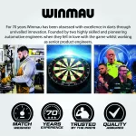Šípky steel Winmau Rashad Sweeting 24g, 90% wolfram