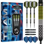 Šípky steel Winmau Cori Wiltshire 24g 90% wolfram edícia Team 360