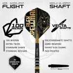 Šípky steel Winmau Alex Spellman, 24g, 90% wolfram