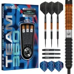 Šípky steel Winmau Ben Townley 23g 90% wolfram edícia Team 360