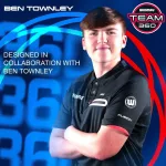 Šípky steel Winmau Ben Townley 23g 90% wolfram edícia Team 360