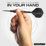Šípky steel Winmau Ben Townley 23g 90% wolfram edícia Team 360
