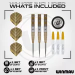 Šípky steel Winmau Daryl Gurney Signature Edition 23g, 95% wolfram