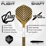 Šípky steel Winmau Daryl Gurney Signature Edition 23g, 95% wolfram