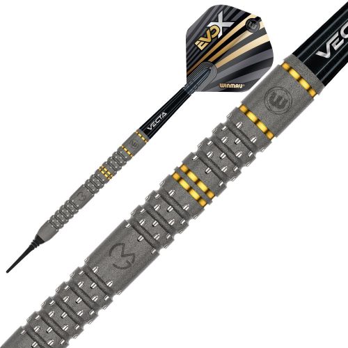 Šípky soft Winmau MvG Evo-X 18g, 90% wolfram