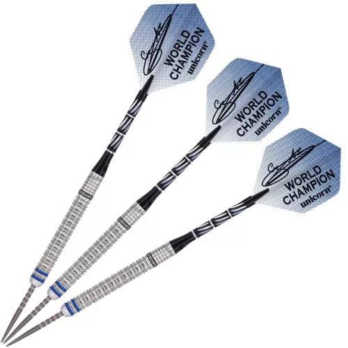 Šípky steel Unicorn Phase 3 Gary Anderson 27g World Champion Natural, 90% wolfram