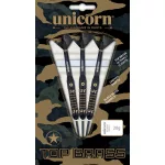 Sada steel šípok Unicorn Top Brass 20g, mosadz