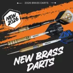 Šípky steel Unicorn Callan Rydz 22g Brass