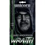 Šípky steel Unicorn Gary Anderson Wraith 21g 90% wolfram