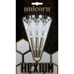 Šípky steel Unicorn Hexium 03 24g 90% wolfram