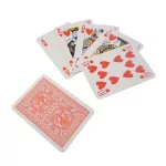 Karty Modiano GOLDEN TROPHY 100% plastové, červené