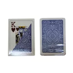 Pokrové karty Modiano TEXAS PK JUMBO 100% plastové, modré