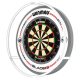 Osvetlenie sisalového terča Winmau Plasma Ice 360, biele