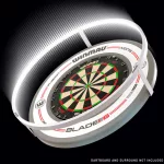 Osvetlenie sisalového terča Winmau Plasma Ice 360, biele