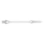 Násadky na šípky Harrows Clic krátke, priesvitné, Slim, 23mm