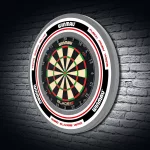 Ochrana k sialovým terčom Winmau Advance, bielo-červená