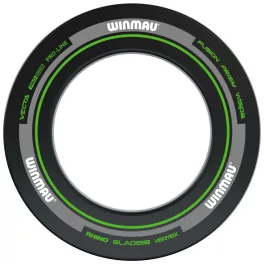 Ochrana k sialovým terčom Winmau Advance, čierno-zelená