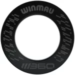 Ochrana steny Winmau Blade 360 čierna na sisalové terče
