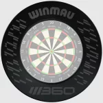 Ochrana steny Winmau Blade 360 čierna na sisalové terče
