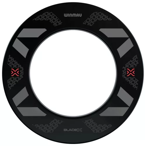 Ochrana steny Winmau Blade X čierna na sisalové terče