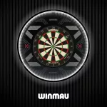 Ochrana steny Winmau Blade X čierna na sisalové terče