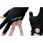 Biliardová rukavica Cuetec Axis black-red, veľkosť M