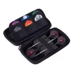 Puzdro na šípky Unicorn Small Ultra čierne, na 1 sadu šípok